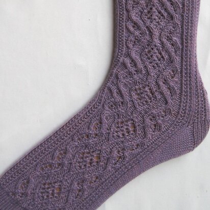 Havre d' Grace Socks - knitting pattern