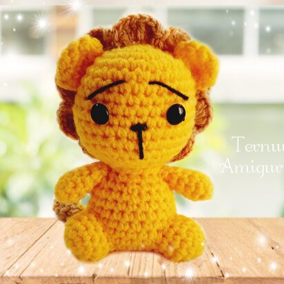 Little lion crochet pattern
