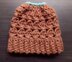 Chunky X Ponytail Hat | Crochet Pattern