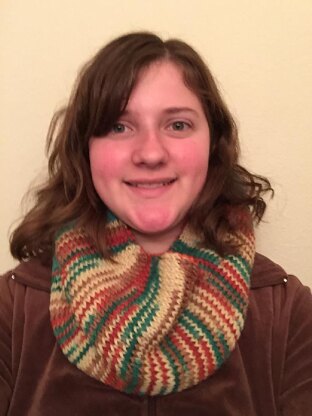 Quadruple Reversible Infinity Scarf