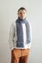 Long ribbed scarf for Men + Video