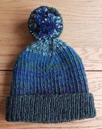 Odds and Ends Beanie/Bobble Hat
