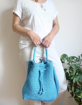 Drawstring Bucket Purse