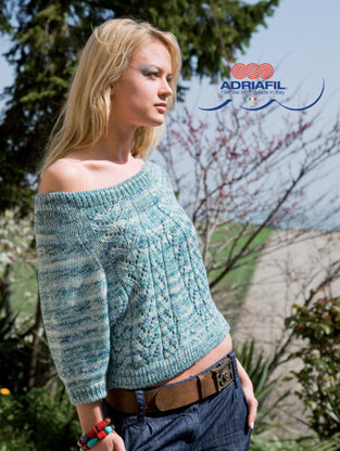 Canazei Pullover in Adriafil Impulso - Downloadable PDF