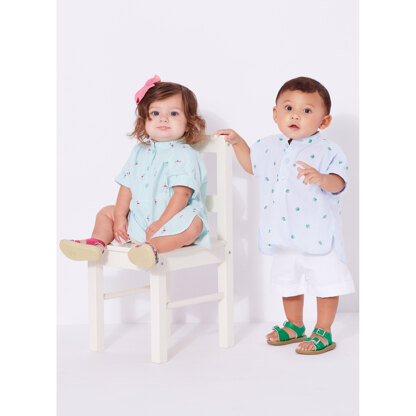 New Look Babies' Separates N6725 - Paper Pattern, Size A (NB-S-M-L)