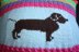 Dachshund Throw Pillow