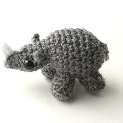 Tiny/Mini Rhino Amigurumi/Plush Toy