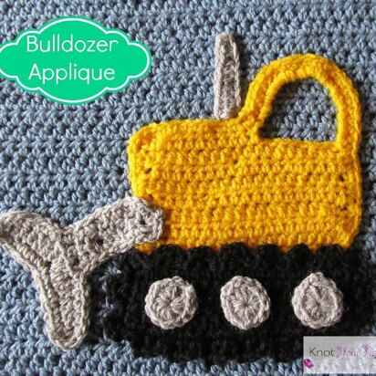 Bulldozer Applique