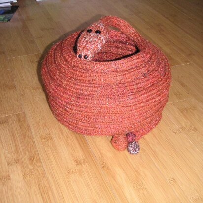 Rattle Snake Rattle Basket