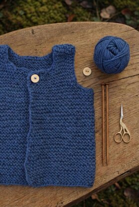 Cosy Chunky Vest "Jurek"