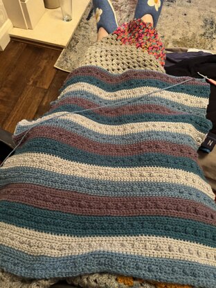 First baby pram blanket