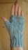 Lily-of-the-Valley fingerless mitts/gloves