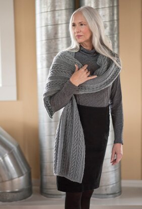 Breachway Scarf in Berroco Ultra Wool - Downloadable PDF