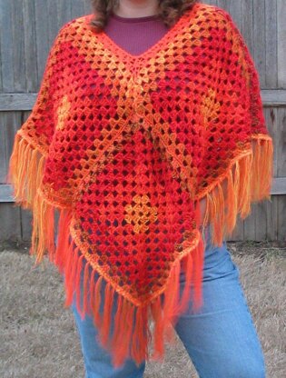 Painted Desert Poncho