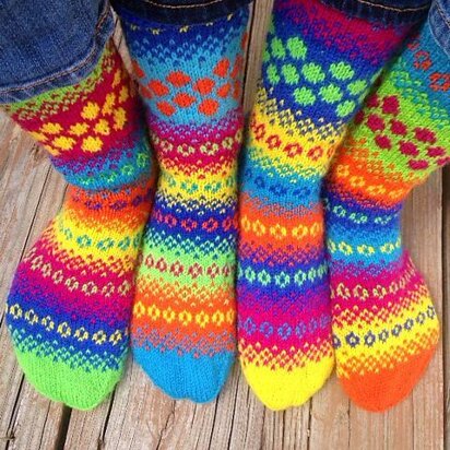 Popping Dots - knitting pattern
