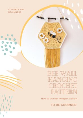 Bee my baby wall hanging