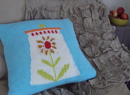 Biscuit Tin Cushion Cover