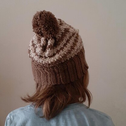 Cocoa beanie