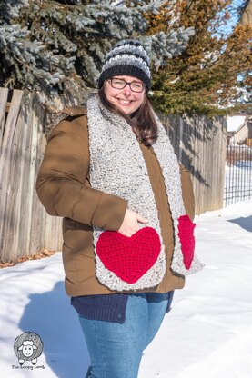 Wool You Be Mine Crochet Scarf