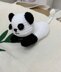 Baby Panda Keychain Holder