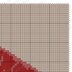C2C Kiss Me Blanket Crimson Lips Graphgan Valentine's Day Throw CROCHET PATTERN