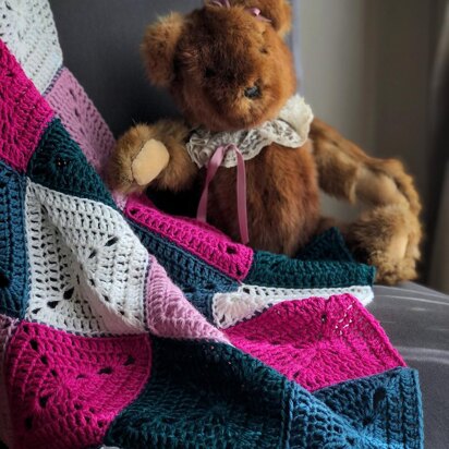 Wonky Blocks Blanket (crochet)