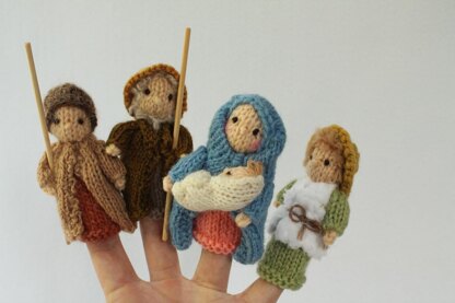 Nativity Finger Puppets Complete Set