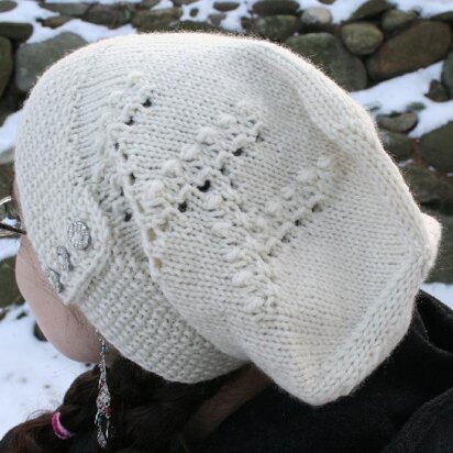 Lute Hat - knitting pattern