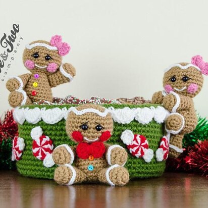 Gingerbread Christmas Basket