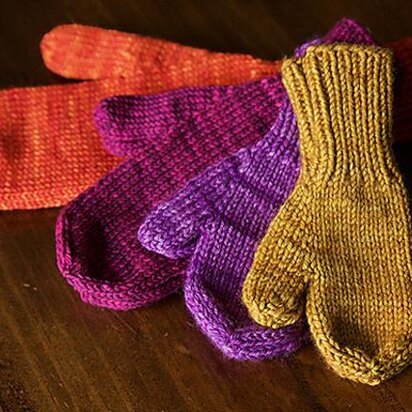 The World's Simplest Mittens - knitting pattern