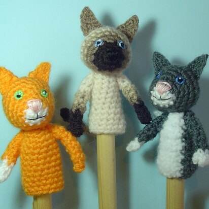 Cat Finger Puppets