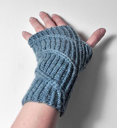 Quer-Streifen Mitts