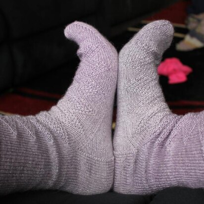 Mockberry Socks - knitting pattern