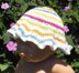 BABY SILKY STRIPEY SUNHAT KNITTING PATTERN - MADMONKEYKNITS