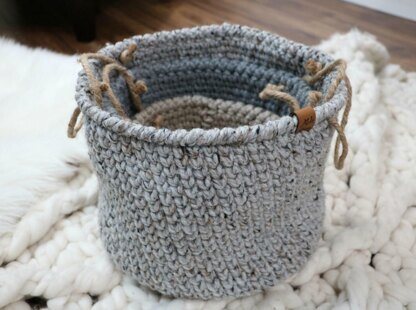 Rustic Farmhouse Nesting Baskets