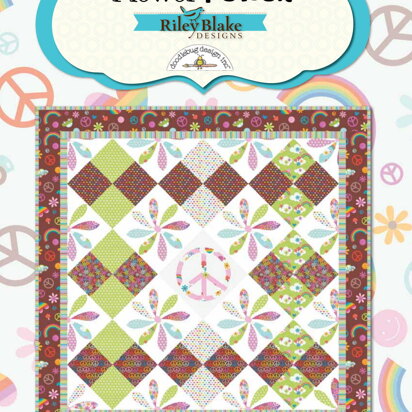 Riley Blake Flower Power - Downloadable PDF