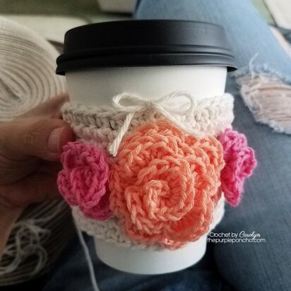 Rose Cup Cozy