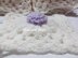 Lilac Daisy Baby blanket