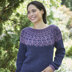 1023 Robineau - Sweater Knitting Pattern for Women in Valley Yarns Worthington