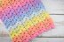 Rainbow Sky blanketnbow Sky crochet blanket