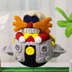Dr. Eggman Amigurumi Crochet Pattern – PDF Digital Download (English)
