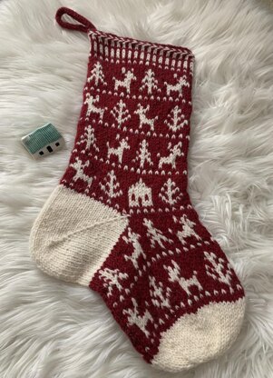 Wee Hoose Christmas Stocking