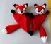 Fox crochet lovey