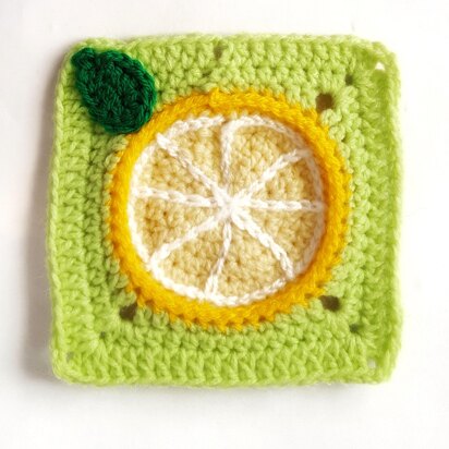 Lemon Granny Square