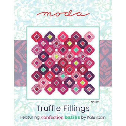 Moda Fabrics Truffle Fillings  Quilt - Downloadable PDF