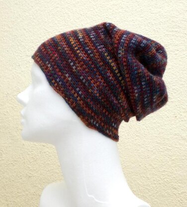 Tweed Stitch Crochet Hat