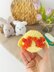 Crochet Easter eggs animal plush amigurumi pattern Crochet bunny plush, chicken, sheep Easter decorations