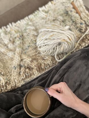 Cable Waves Throw