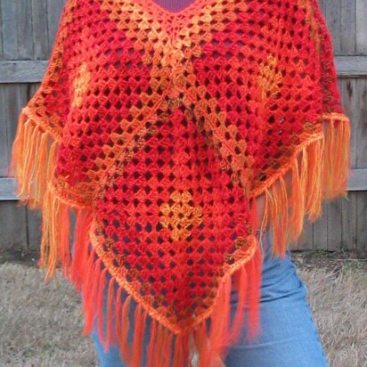 Painted Desert Poncho