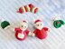 Santa Claus and Mrs. Claus ornaments